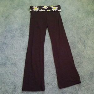 Black Yoga Pants by Deb